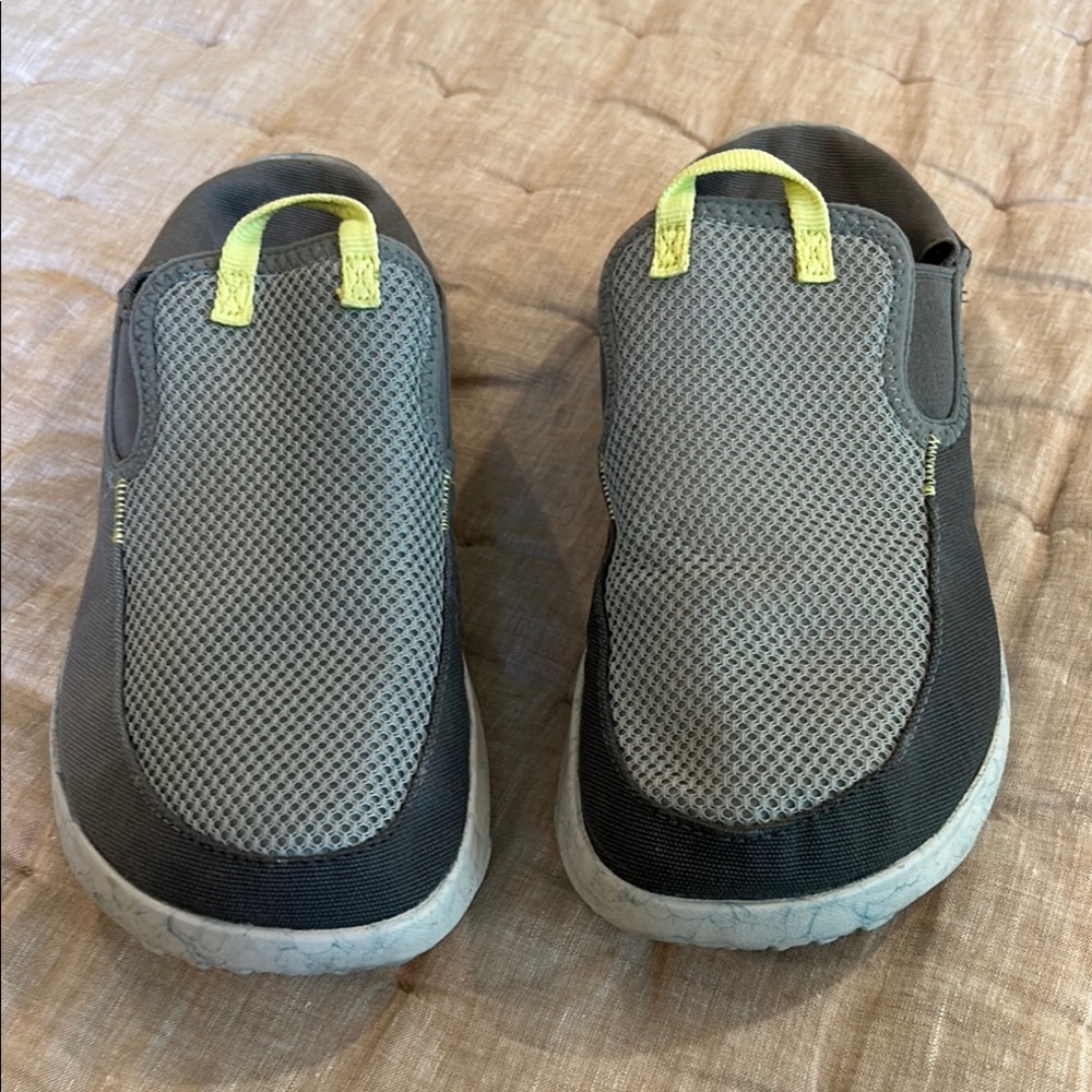 Merrell Gray and Yellow Slip-On Loafers - Picture 3 of 5